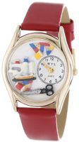 Whimsical es C0440004 Classic Gold Quilting Red Leather And Goldtone