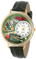 Whimsical es Unisex G0430006 Billiards Green Leather