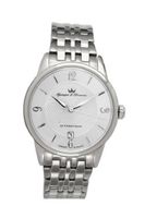 Yonger & Bresson YBH 8343-11 M Silver stainless-Steel band .