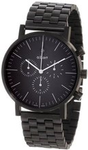 a.b. art OC151B Series OC Black Stainless Steel Swiss Quartz Chrono Black Dial and Stainless Steel