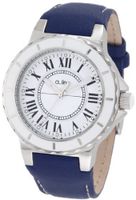 a_line 20012 Marina White Dial Blue Leather