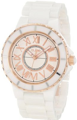 a_line 20040-WWWRR Marina White Textured Dial White Ceramic