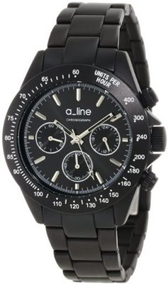 a_line 20050-BK Amore Chronograph Black Aluminum