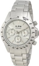 a_line 20050-SL Amore Chronograph Silver Tone Aluminum
