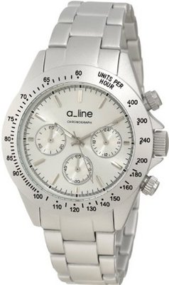 a_line 20050-SL Amore Chronograph Silver Tone Aluminum