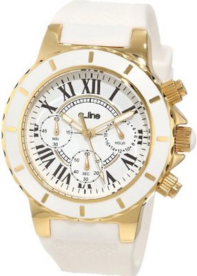 a_line 20103DV Marina Chronograph White Silicone