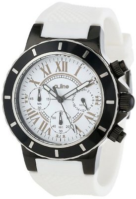 a_line 20104DV Marina Chronograph White Silicone