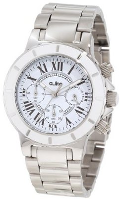 a_line 20106DV Marina Chronograph White Textured Dial