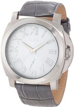 a_line 80007-014-GR Pyar Grey Textured Dial Grey Leather