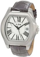 a_line 80008-02-GY Adore Grey/Silver-Tone Leather