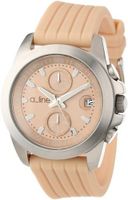 a_line 80010-016-BE Aroha Chronograph Beige Dial Beige Silicone