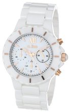 a_line AL-20041-WWWRR Marina Chronograph White Dial White Ceramic