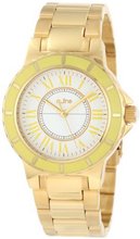 a_line AL-80009-YG-02YL Marina White Dial Gold Ion-Plated Stainless Steel