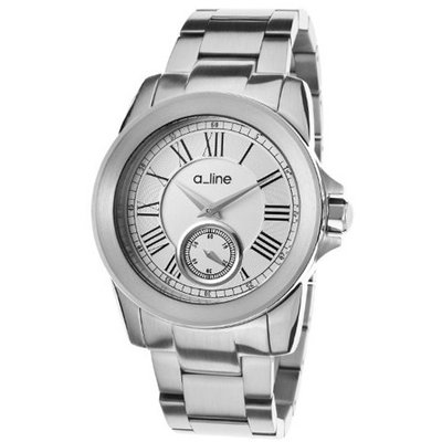 a_line AL-80021-22 Amare Analog Display Japanese Quartz Silver