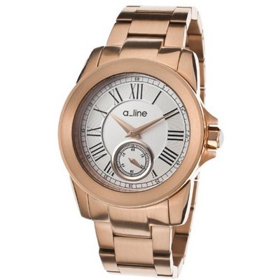 a_line AL-80021-RG-22 Amare Analog Display Japanese Quartz Rose Gold