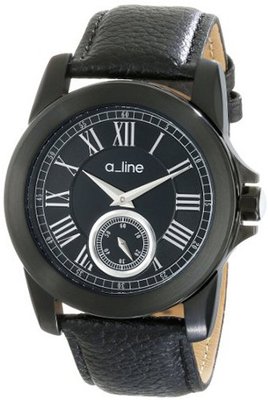 a_line AL-80022-BB-01 Amare Analog Display Japanese Quartz Black