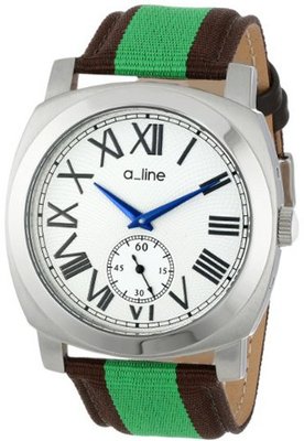 a_line AL-80023-02-GN-NS2 Pyar Analog Display Japanese Quartz Two Tone