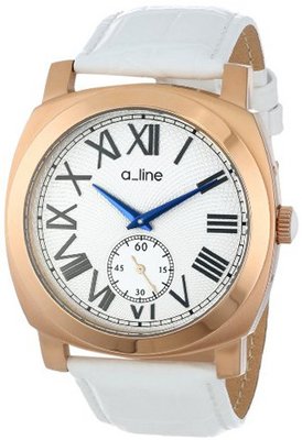 a_line AL-80023-RG-02-WH Pyar Analog Display Japanese Quartz White