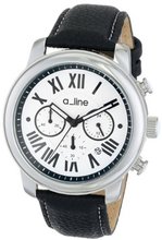 a_line AL-80163-02 Amor Analog Display Japanese Quartz Black