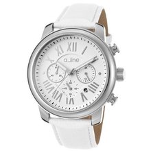 a_line AL-80163-02-WHT Amor Analog Display Japanese Quartz White