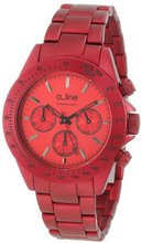 uA-Line a_line 20050-RD Amore Chronograph Red Aluminum 