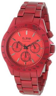 uA-Line a_line 20050-RD Amore Chronograph Red Aluminum 