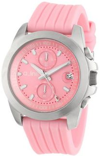 uA-Line a_line 80010-015-PN Aroha Chronograph Pink Dial Pink Silicone 