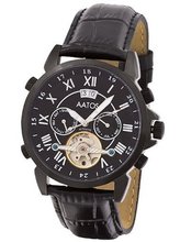 Aatos Automatic Black Leather Band Black Dial JaakkoLBB
