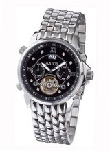 Aatos Automatic Diamonds Stainless Steel Black Dial JaakkoSSBD