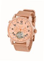 Aatos Automatic Rose Gold Plated Stainless Steel Rose Dial TiosRgRgRg
