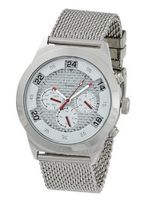 Aatos Automatic Stainless Steel Carbon Fiber Face White Dial WedusSSW