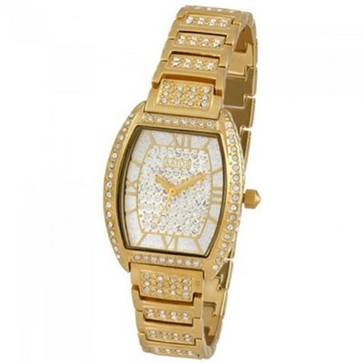 Aatos Quartz Swarovski Stones Gold Plated Brass Unisex JuliusG