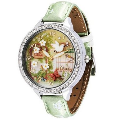 Absolute Korea Secret Garden Handmade POLYMER CLAY wrist - Korea Rhinestone Dress