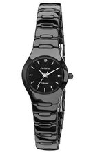 Accurist Ladies Black Ceramic Case And Bracelet Lb1670B