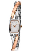 Accurist LB1437 Ladies Silver Rose Gold Bracelet