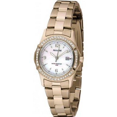 Accurist LB1544 Ladies Gold Tone Steel Bracelet