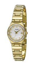 Accurist LB1660P Ladies Gold Tone
