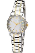 Accurist LB1746P Ladies Two Tone Bracelet