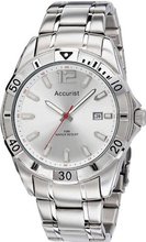 Accurist MB849S All Silver Bracelet