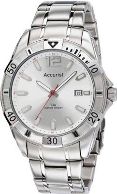 Accurist MB849S All Silver Bracelet