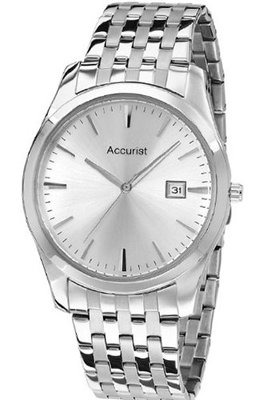 Accurist MB973S All Silver Bracelet