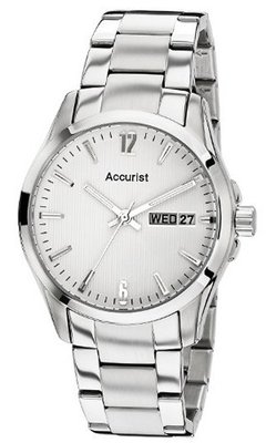 Accurist MB987W Silver White