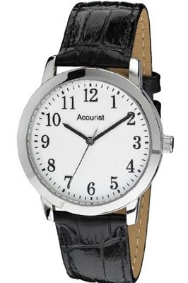 Accurist MS674WA Silver Black