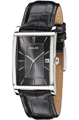 Accurist MS894GR Black Grey