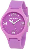 Activa By Invicta AA101-004 Purple Dial Purple Polyurethane