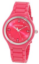 Activa By Invicta AA201-003 Dark Pink Dial Dark Pink Plastic