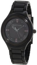 Activa By Invicta AA201-009 Black Dial Black Plastic