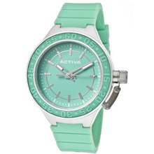 Activa By Invicta AA301-006 Aqua Dial Aqua Polyurethane