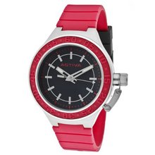 Activa By Invicta AA301-012 Grey Dial Dark Pink Polyurethane