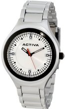 Activa By Invicta Unisex AA200-019 Silver Dial Silver Plastic